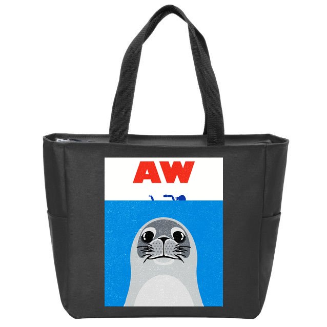Aw Seal Zip Tote Bag