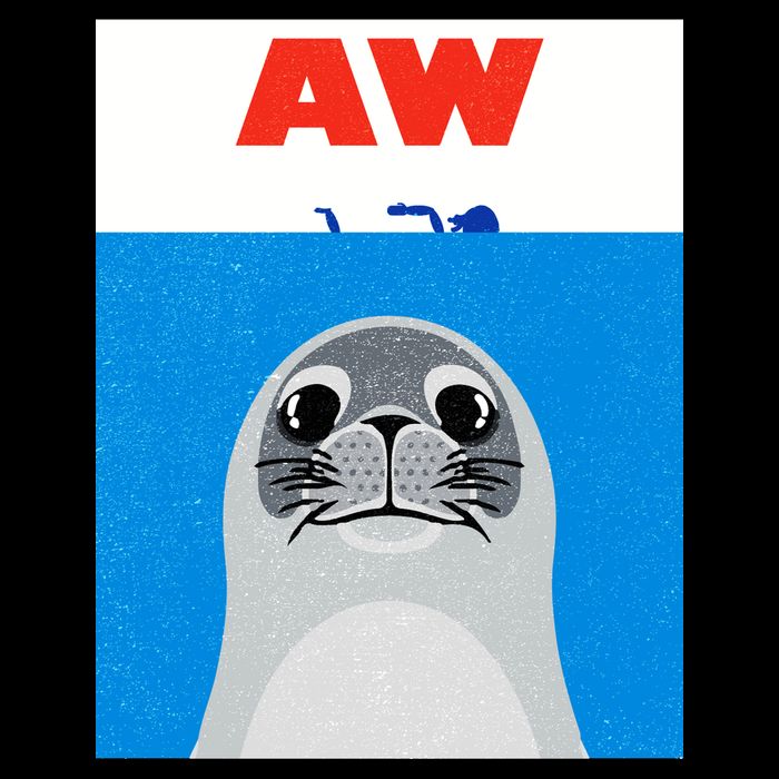 Aw Seal Zip Tote Bag