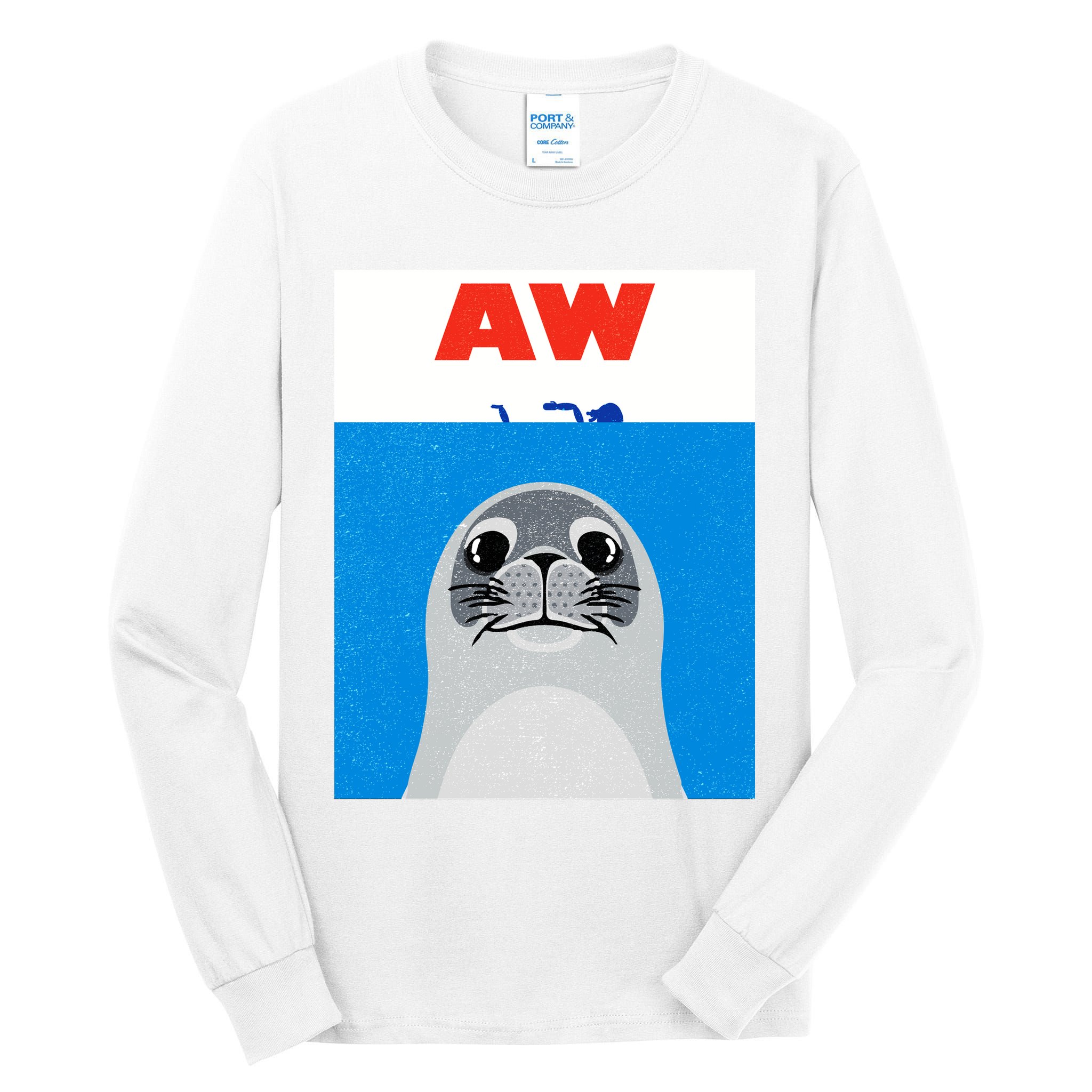 Aw Seal Tall Long Sleeve T-Shirt