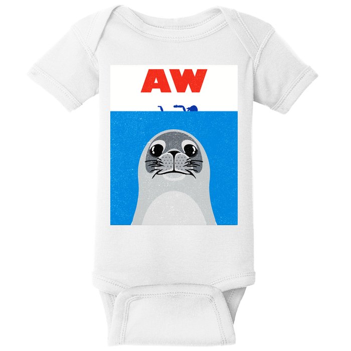 Aw Seal Baby Bodysuit