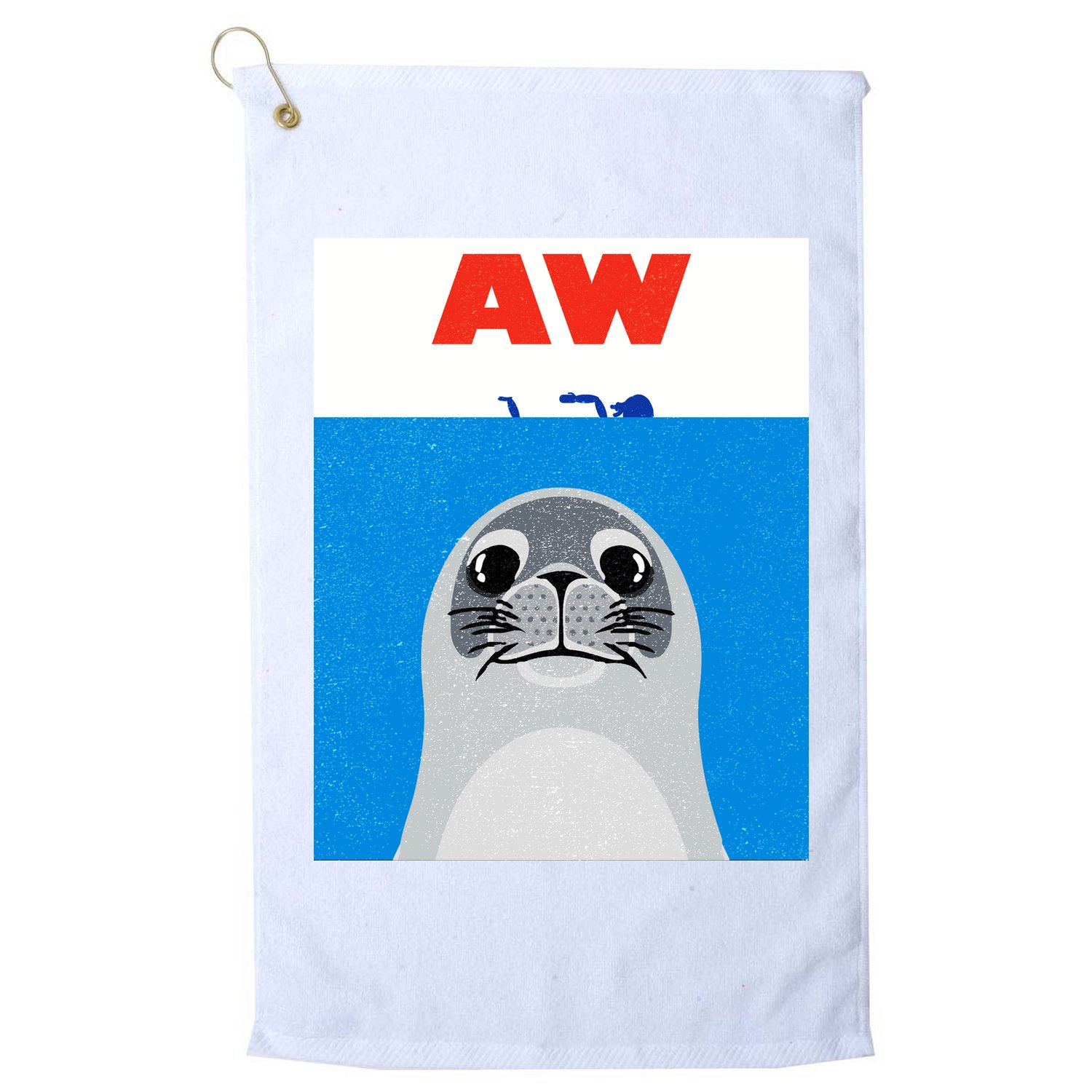 Aw Seal Golf Towel