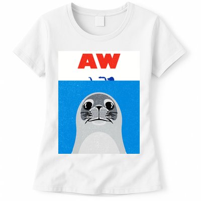 Aw Seal Womens T-Shirt