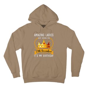 Amazing Women Are Born On 27th December Xmas Birthday Nonnie Hoodie