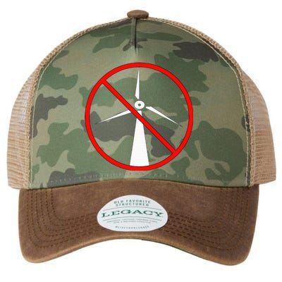 Anti Windmills Anti Wind Turbines Legacy Tie Dye Trucker Hat