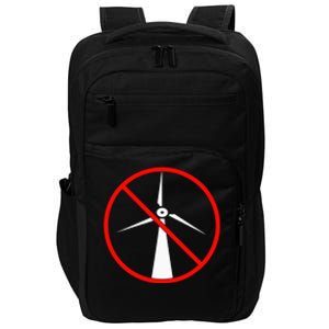 Anti Windmills Anti Wind Turbines Impact Tech Backpack