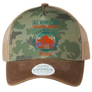 All Women Are Created Equal But The Best Are Born As Taurus Legacy Tie Dye Trucker Hat