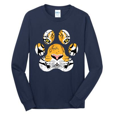 Asia Wild Animal Lover Gift Tiger Tall Long Sleeve T-Shirt