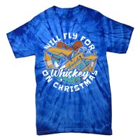 Aviator Whisky Aviation Airplane Aircraft Pilot Christmas Gift Tie-Dye T-Shirt