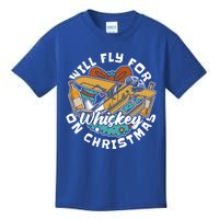 Aviator Whisky Aviation Airplane Aircraft Pilot Christmas Gift Kids T-Shirt