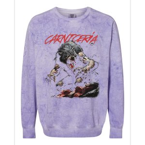 Angry Werewolf Colorblast Crewneck Sweatshirt