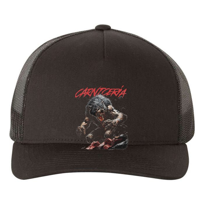 Angry Werewolf Yupoong Adult 5-Panel Trucker Hat