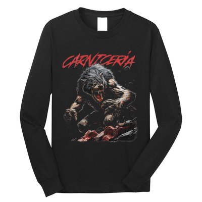 Angry Werewolf Long Sleeve Shirt