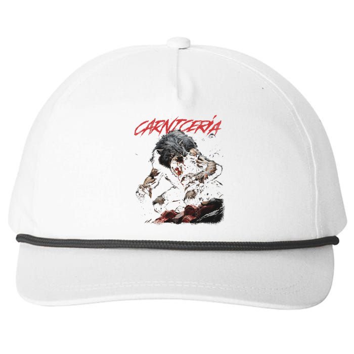 Angry Werewolf Snapback Five-Panel Rope Hat