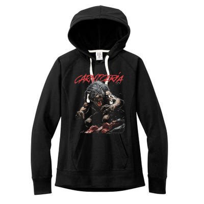 Angry Werewolf Women's Fleece Hoodie