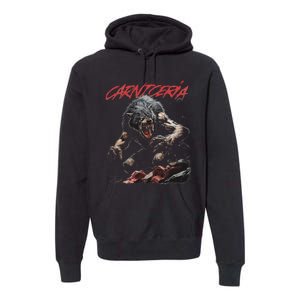 Angry Werewolf Premium Hoodie