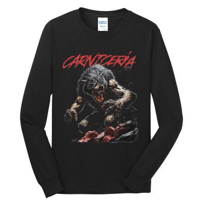 Angry Werewolf Tall Long Sleeve T-Shirt