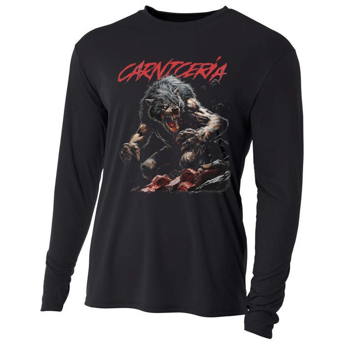 Angry Werewolf Cooling Performance Long Sleeve Crew