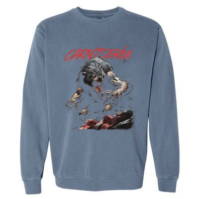 Angry Werewolf Garment-Dyed Sweatshirt