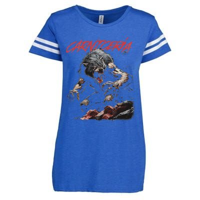 Angry Werewolf Enza Ladies Jersey Football T-Shirt