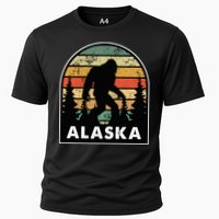 Alaska With A Bigfoot Or A Sasquatch Performance Shirt