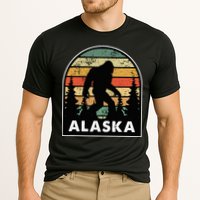 Alaska With A Bigfoot Or A Sasquatch Performance Shirt