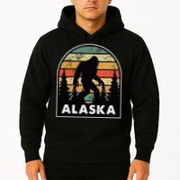 Alaska With A Bigfoot Or A Sasquatch Hoodie