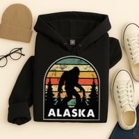 Alaska With A Bigfoot Or A Sasquatch Hoodie