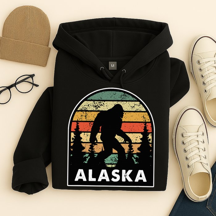 Alaska With A Bigfoot Or A Sasquatch Hoodie