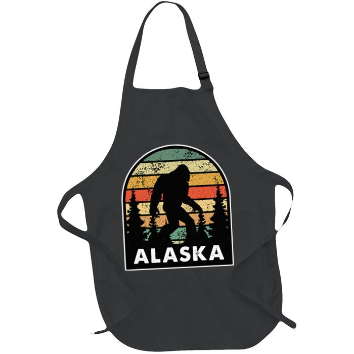 Alaska With A Bigfoot Or A Sasquatch Apron