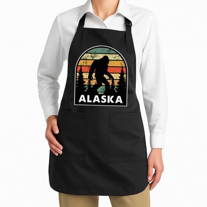 Alaska With A Bigfoot Or A Sasquatch Apron