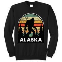 Alaska With A Bigfoot Or A Sasquatch Sweatshirt