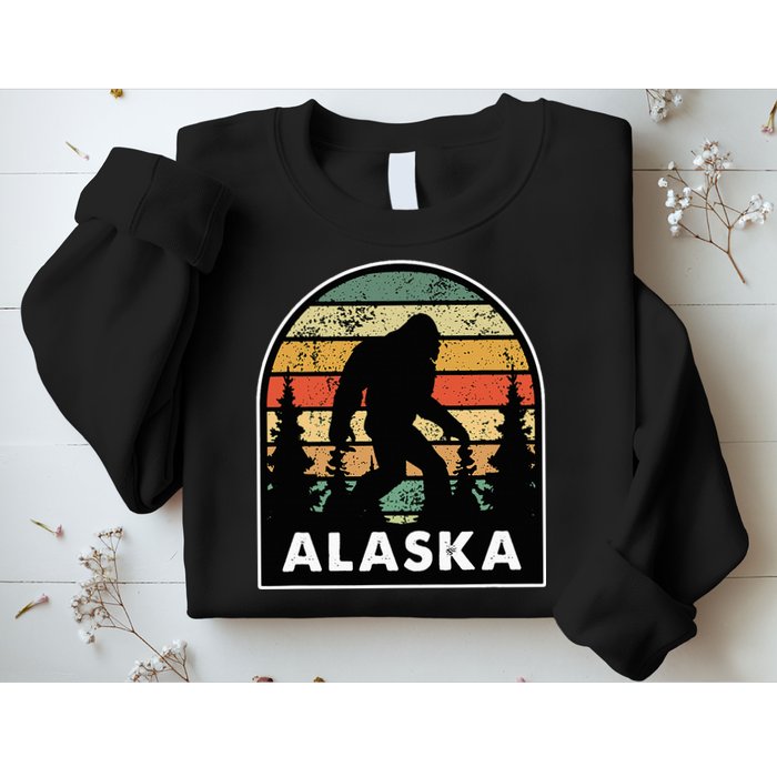 Alaska With A Bigfoot Or A Sasquatch Sweatshirt