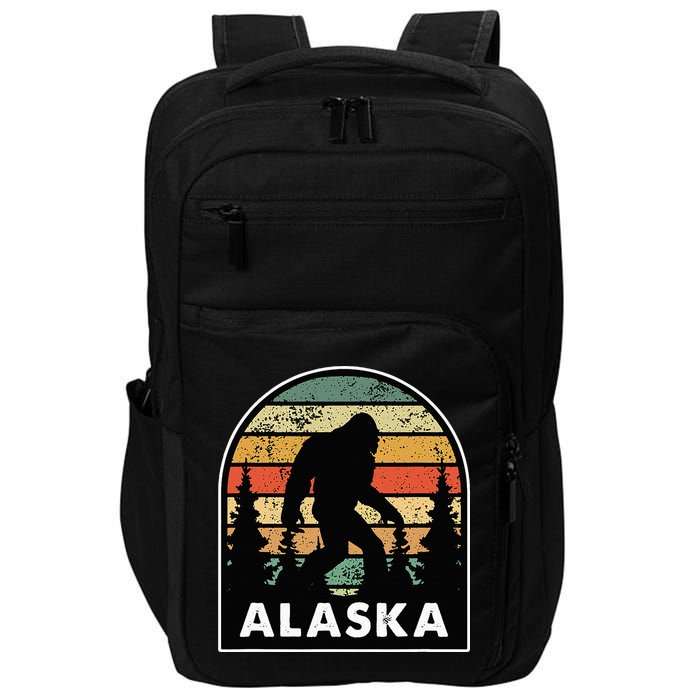 Alaska With A Bigfoot Or A Sasquatch Impact Tech Backpack