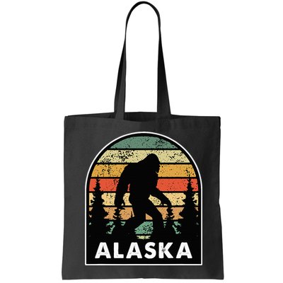 Alaska With A Bigfoot Or A Sasquatch Bag