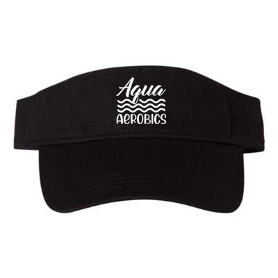 Aquaholic Water Aerobics Aquatic Fitness Waterobics Valucap Bio-Washed Visor