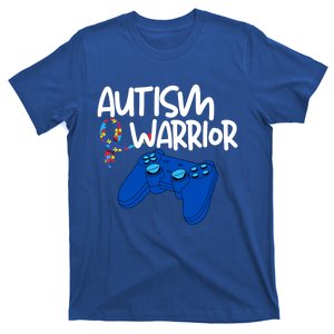 Autism Warrior Awareness Month Gaming Themed Video Gamer Great Gift T-Shirt