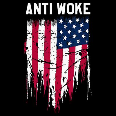 Anti Woke American Flag Patriotic Cancel Cancel Culture T-Shirt