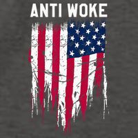 Anti Woke American Flag Patriotic Cancel Cancel Culture Vector Backpack