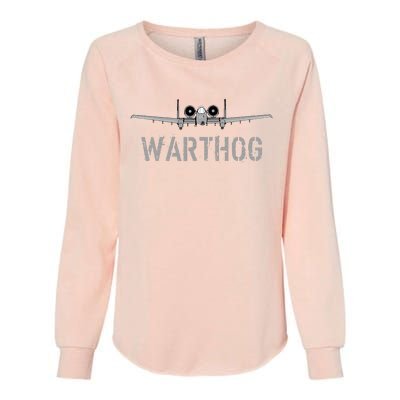 A10 Warthog Attack Jet A10 Thunderbolt Womens California Wash Sweatshirt