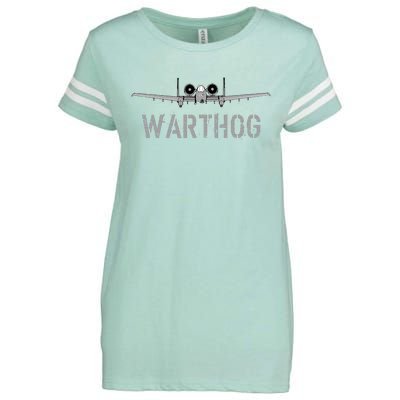 A10 Warthog Attack Jet A10 Thunderbolt Enza Ladies Jersey Football T-Shirt