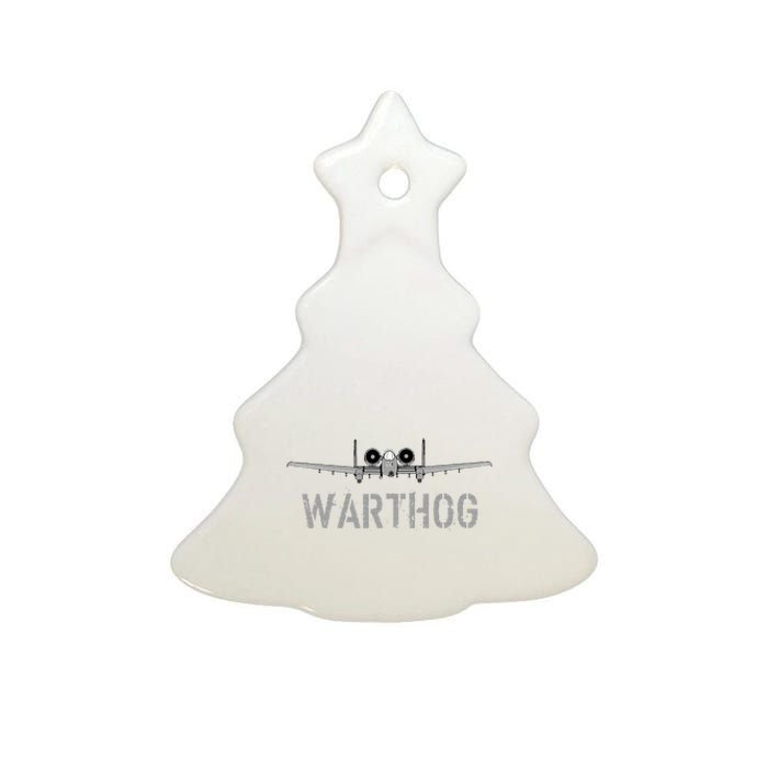 A10 Warthog Attack Jet A10 Thunderbolt Ceramic Tree Ornament