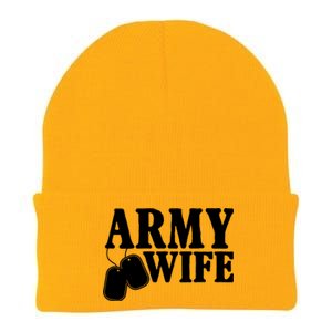 Army Wife Knit Cap Winter Beanie