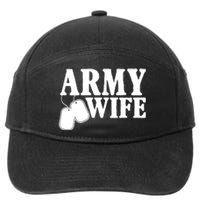 Army Wife 7-Panel Snapback Hat