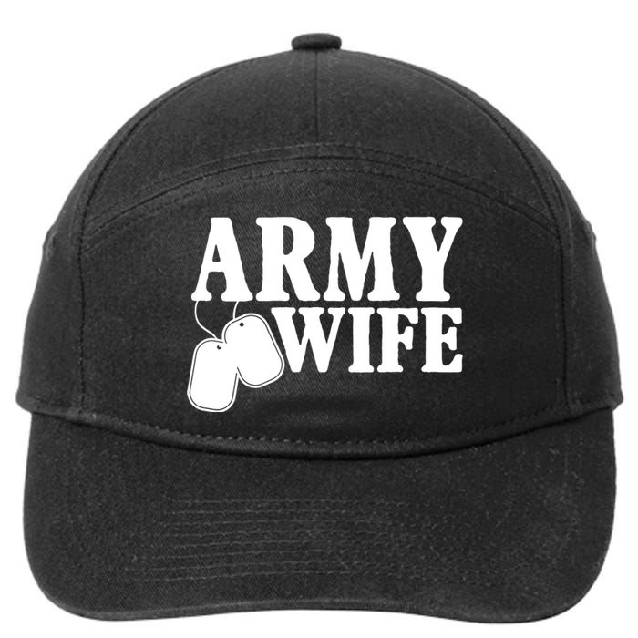 Army Wife 7-Panel Snapback Hat