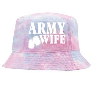 Army Wife Tie-Dyed Bucket Hat