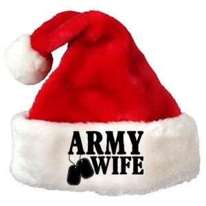 Army Wife Premium Christmas Santa Hat