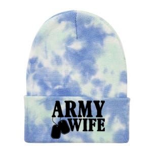 Army Wife Tie Dye 12in Knit Beanie