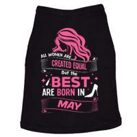 All Wo Are Created Equal Best Are Born In May Tee Doggie Tank