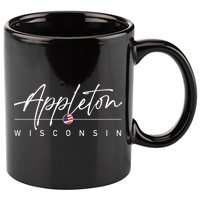 Appleton Wisconsin 11oz C Handle Ceramic Mug