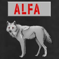 ALFA Wolf 7 Panel Mesh Trucker Snapback Hat